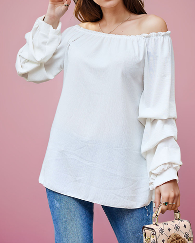 Royalfashion Naiste pluus a'la hiszpanka rüüsidega