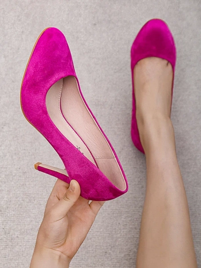 Royalfashion Naiste ökosuede klotsid Caldeno