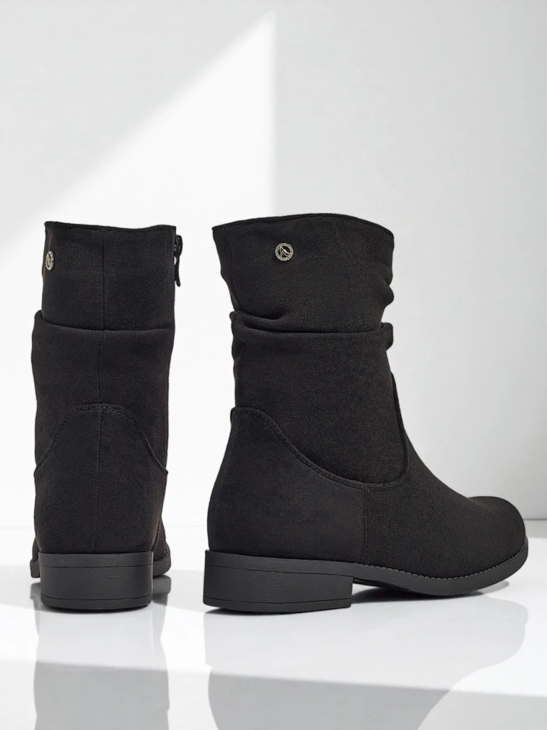 Kõrgemad naiste öko-seemisnahast saapad Norvia