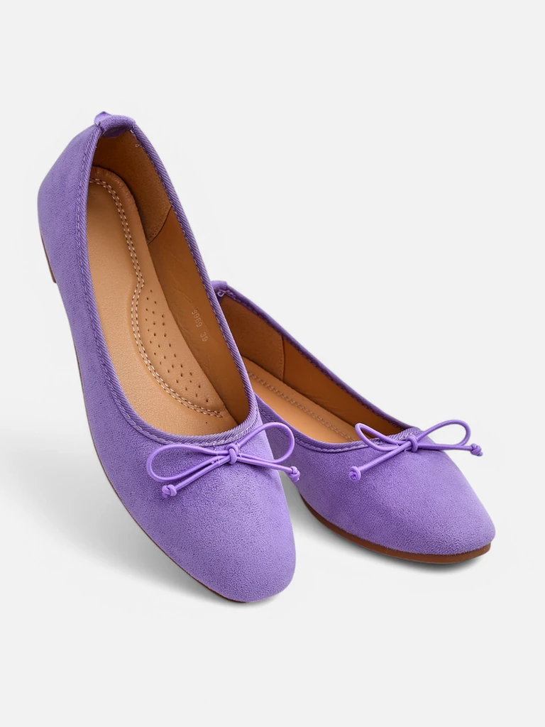 Royalfashion Naiste balleti kingad lipsuga Zaame