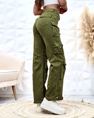 Royalfashion Женские широкие боевые брюки