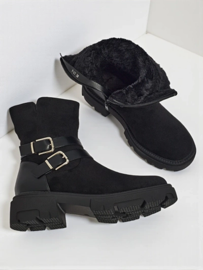 Women's High Eco Suede Ankle Boots Callire