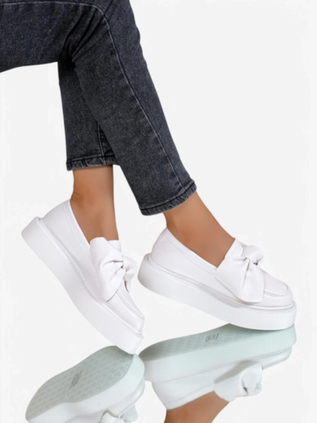 Royalfashion Элегантные женские мокасины с бантиком Ortto