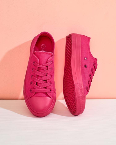 Royalfashion Tirim lace-up children's sneakers