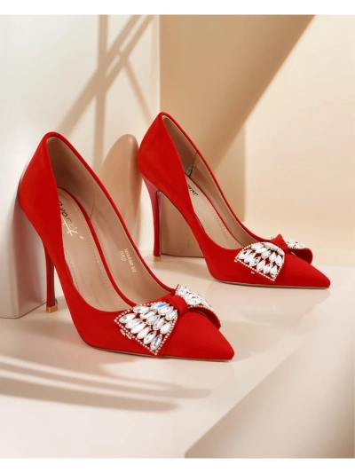 Royalfashion Naiste stiletto kontsad, millel on nööri Cocarte