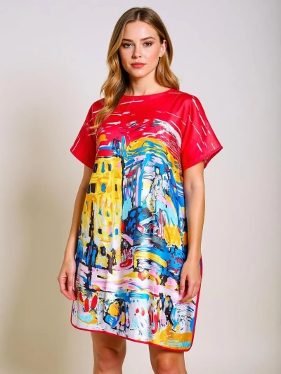 Платье Парео Callista от Royalfashion – красочное, универсальное, до колен