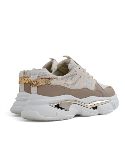 Royalfashion Women's sneakers with a thicker sole Lesalli