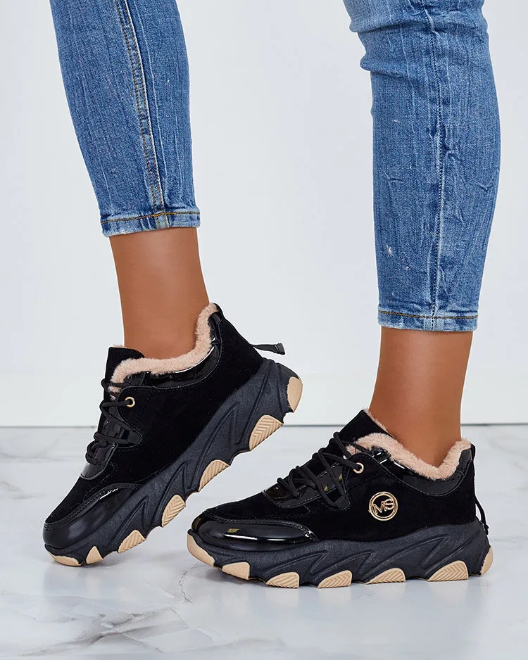 Royalfashion Women's insulated sneakers Caroz