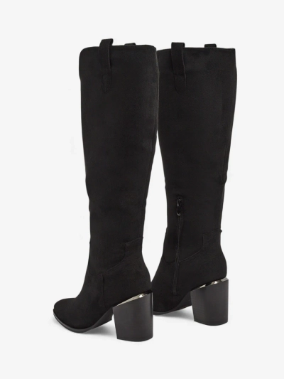 Women's Eco-Suede Stiletto Heel Boots Ferrevi