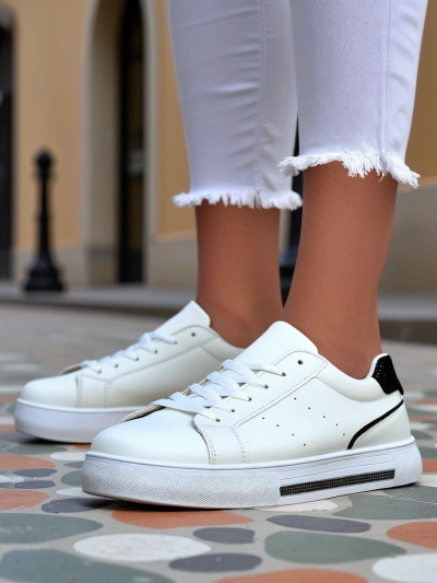 Royalfashion Women's Sneakers with Glitter Qestas
