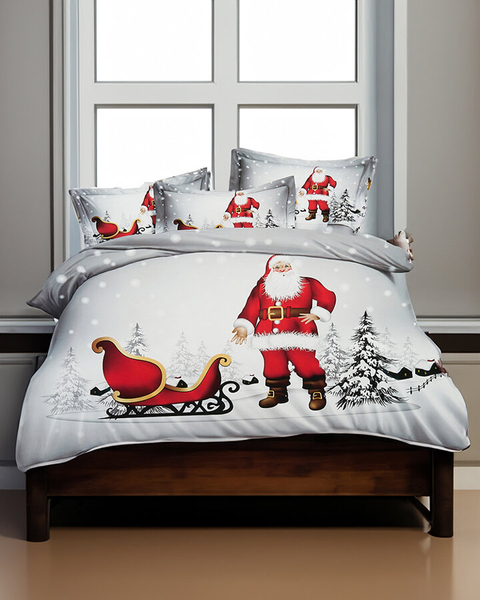 Royalfashion Christmas bedding 140x200 set of 4 PARTS