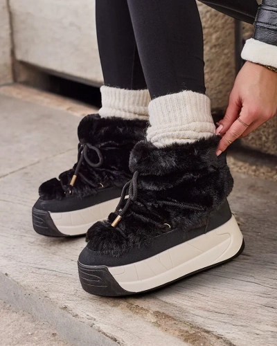 Royalfashion De Girls' Snow boots Rozuri