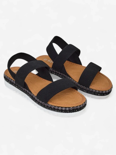 Royalfashion Naiste sandaalid dekoratiivse tallaga Zindas