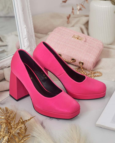 Royalfashion Naiste satiinist Edessa pumbad