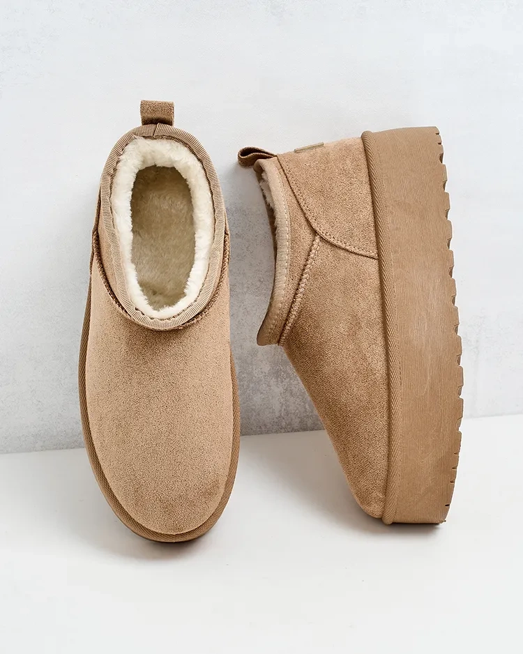 Royalfashion Женские короткие сапоги a'la snow boots Ozozi