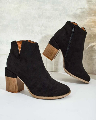 Royalfashion Naiste eko suede Ovi saapad