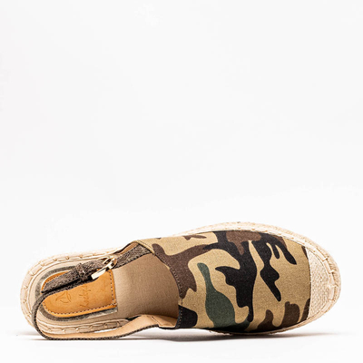 Daisy open heel espadrilles - Footwear