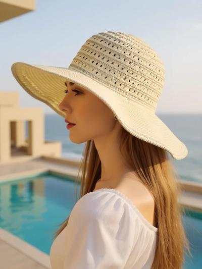 Royalfashion Женская соломенная шляпа Solvella