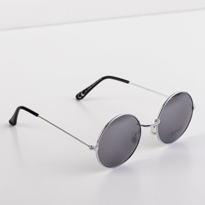 Women's black linen sunglasses - Glasses