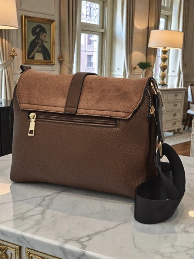 Small women's eco-leather handbag Erre