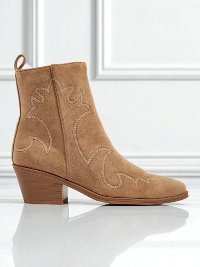 Women's Velvet Ash cowboy boots - heeled