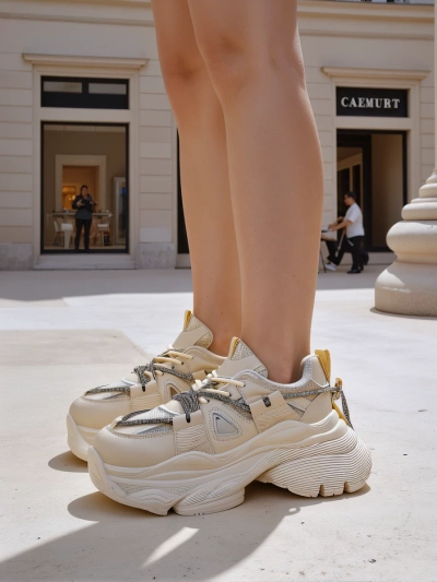 Royalfashion Naiste Sneakers Paksu Talda Reterri