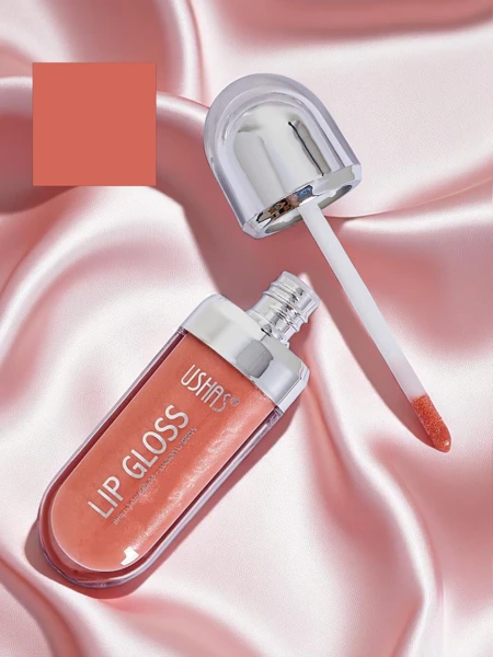 USHAS Блестящий блеск для губ, цвет Pink