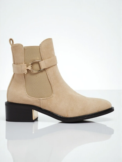 Calivra Women's Eco Suede Ankle Boots