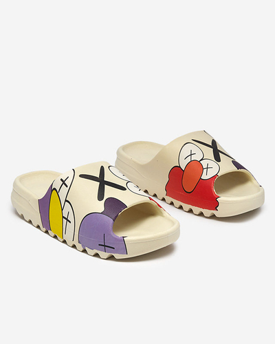 Beeži värvi naiste sussid Elmino - Kingad