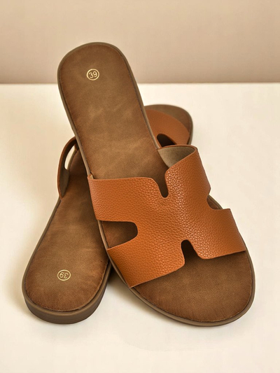 Royal Fashion Women's Casual Flat Slides