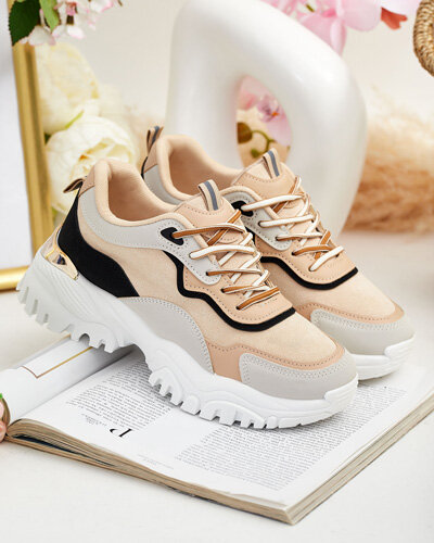 Royalfashion Women's sport sneakers Sinip