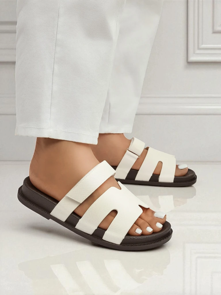 Royalfashion Женские тапочки из экокожи ReppiFlex