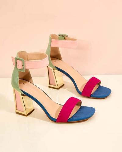 Royalfashion Naiste Post Lici sandaalid