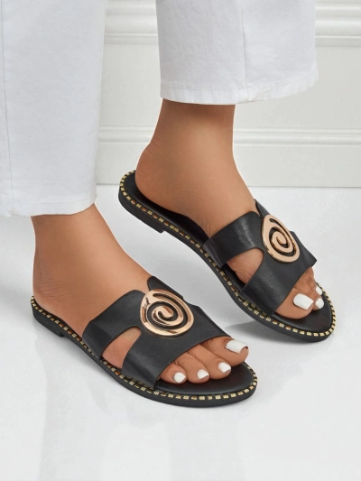Royalfashion Women's flat sole slippers Glam Bliss