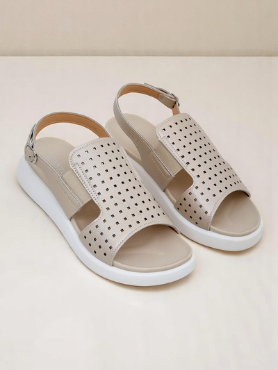 Royalfashion Women's BreezyStep Thick Sole Sandals