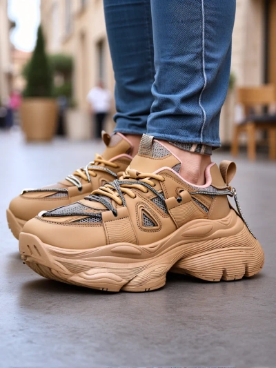 Royalfashion Naiste Sneakers Paksul Sokiga Reterri