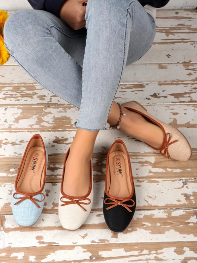 Royalfashion Женские балетки с блестками и бантом Aramie