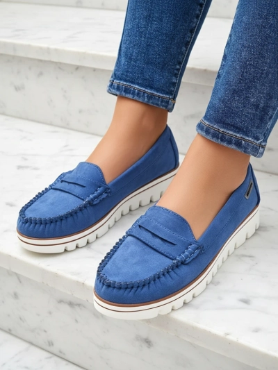 Royalfashion Women's eco-suede moccasins Bellisse