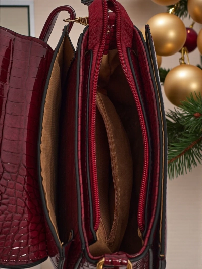 Väike naiste ökonahast käekott Tesic