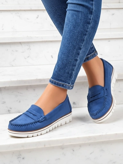 Royalfashion Women's eco-suede moccasins Bellisse