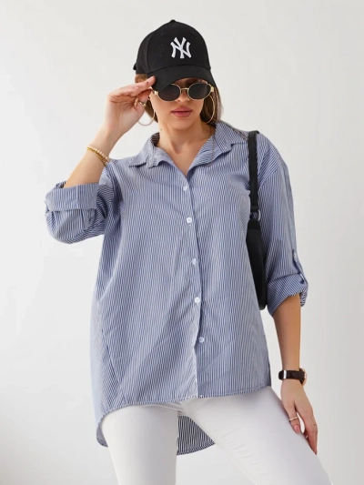 Рубашка в полоску Royalfashion для женщин