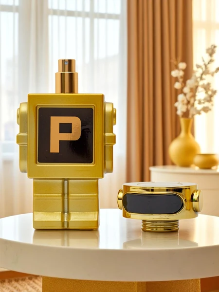 Inspired Perfumed Water for Men Golden Robot