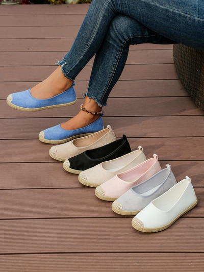 Royalfashion Women's eco-suede espadrilles Aroles