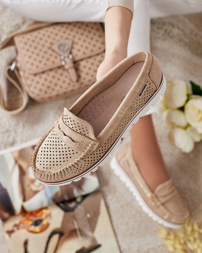 Royalfashion Ажурные женские мокасины Leteller