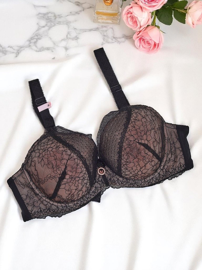 Royalfashion Naiste pitsiga push-up rinnahoidja Coco Lift