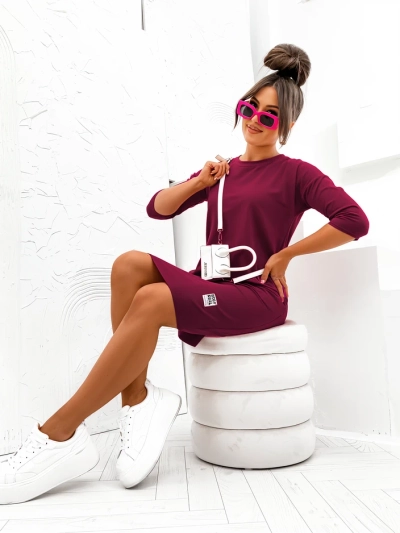 Royalfashion Naiste kangast mini kleit