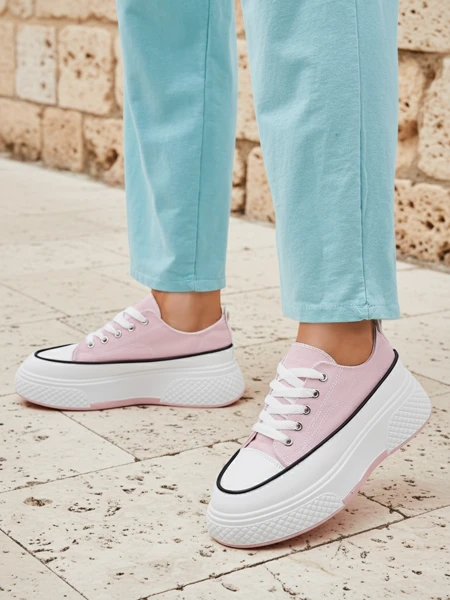 Royalfashion Naisten Platform-tennarit Beemes