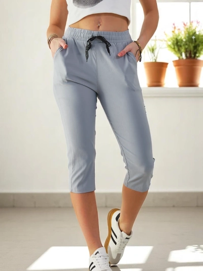 Royalfashion Хлопковые женские шорты 3/4