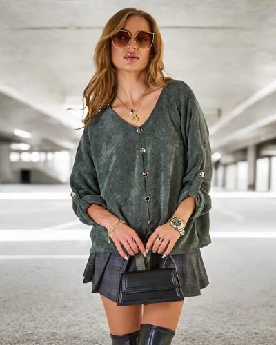 Женский свитер в обтяжку Royalfashion