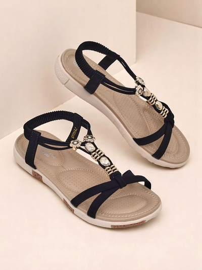 Royalfashion Женские украшенные сандалии Veve